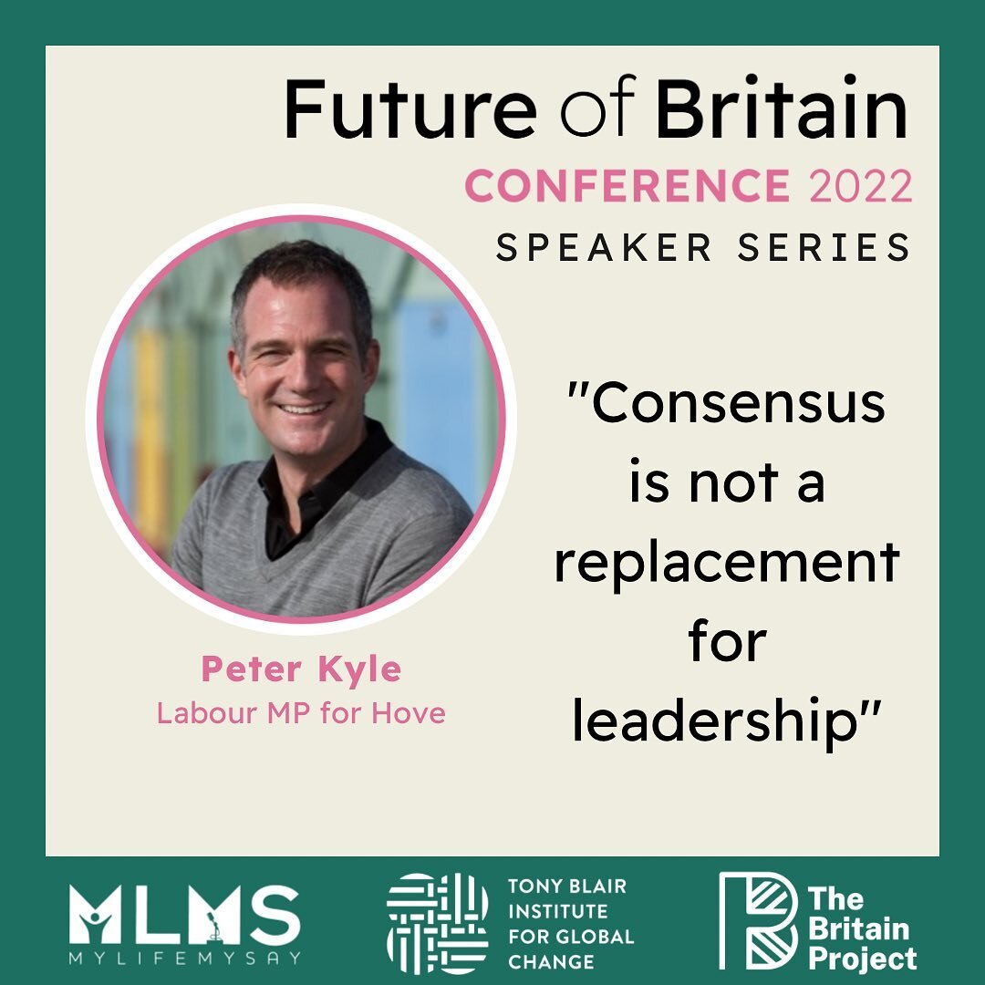 Speaker Series: brilliant discussion from Peter Kyle about integrity in politics.
#FutureOfBritain
