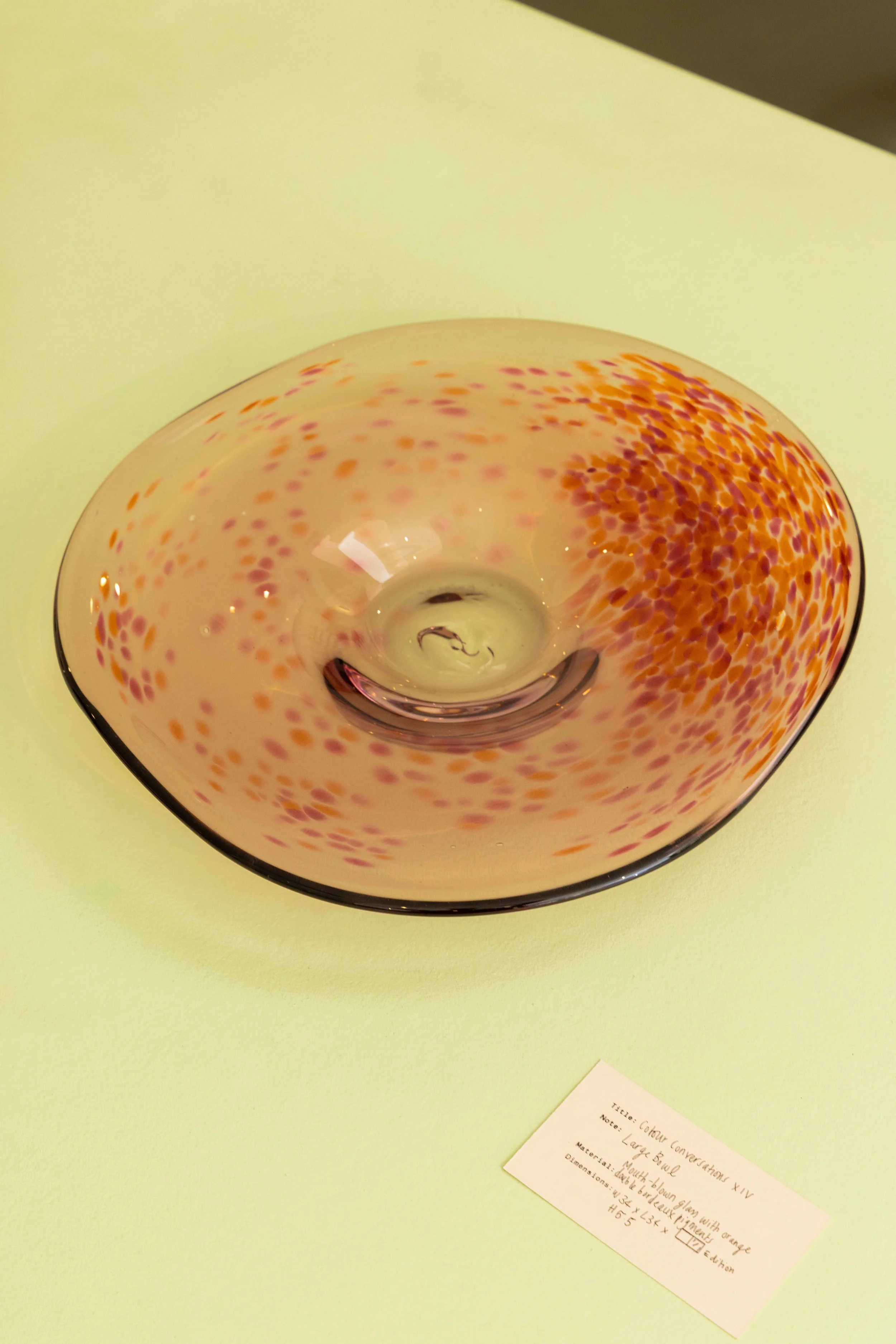 Colour Conversations XIV Large Bowl €1.450