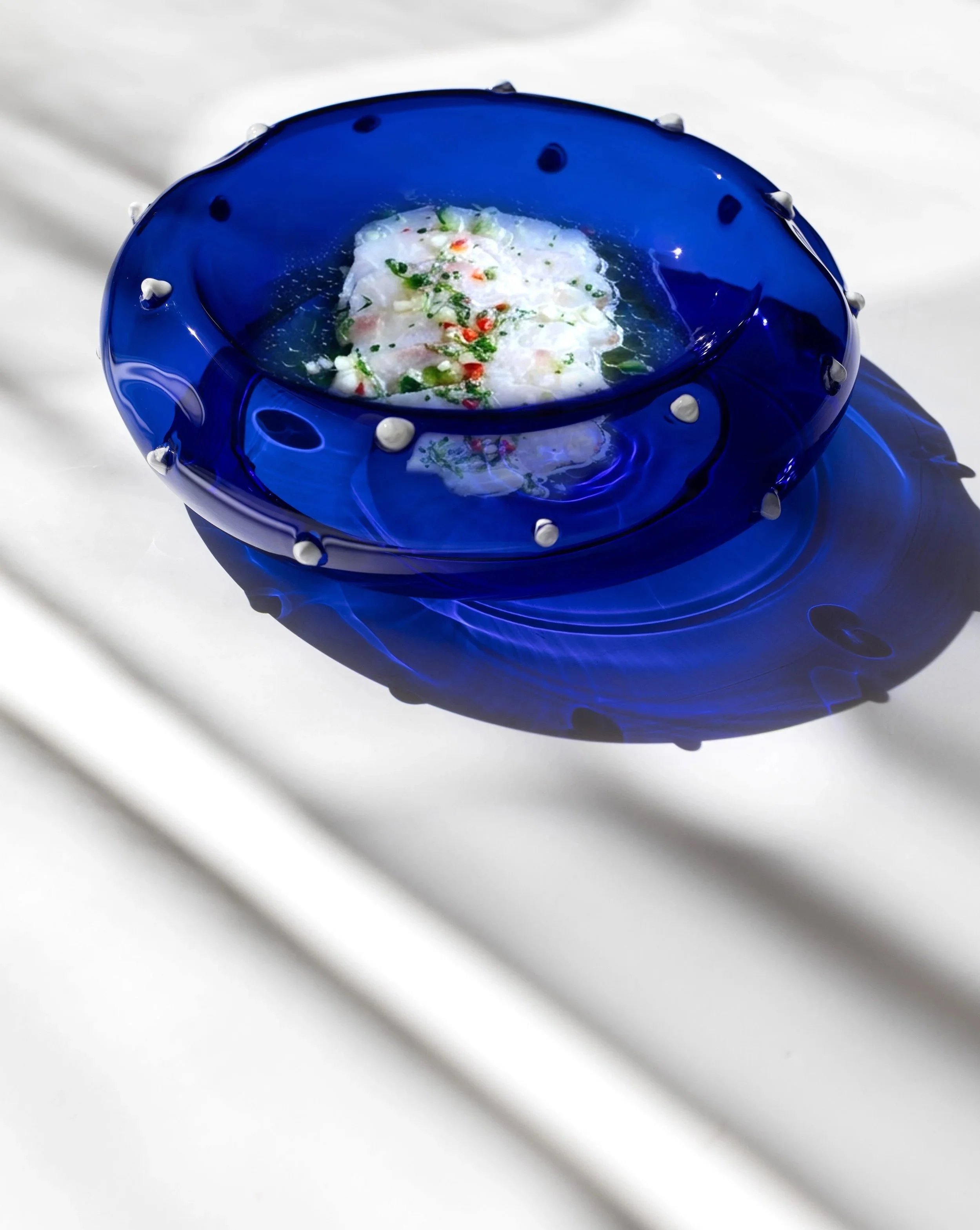 Salgados III Ocean Blue Plate