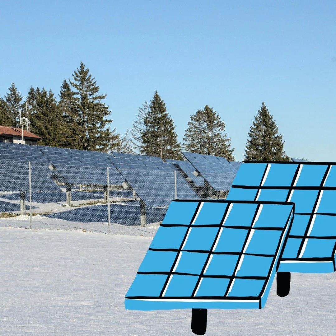 ☀️❄️ Do solar panels work in winter? YES! ❄️☀️
Cold weather doesn&rsquo;t stop clean energy. In fact, solar panels often perform more efficiently in lower temperatures. Even on cloudy or snowy days, they still capture sunlight and generate power.🧼 
