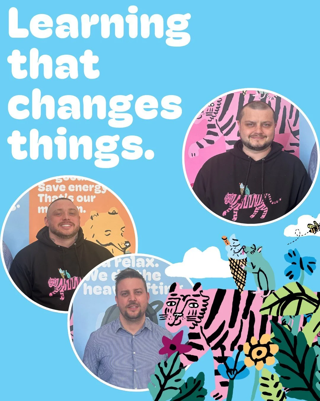 What we believe in is learning that changes things.
Because if we want to do energy better, we need people who understand it better.

So today, on 'International Day of Education', we&rsquo;re celebrating our in-house trainers - the people powering c