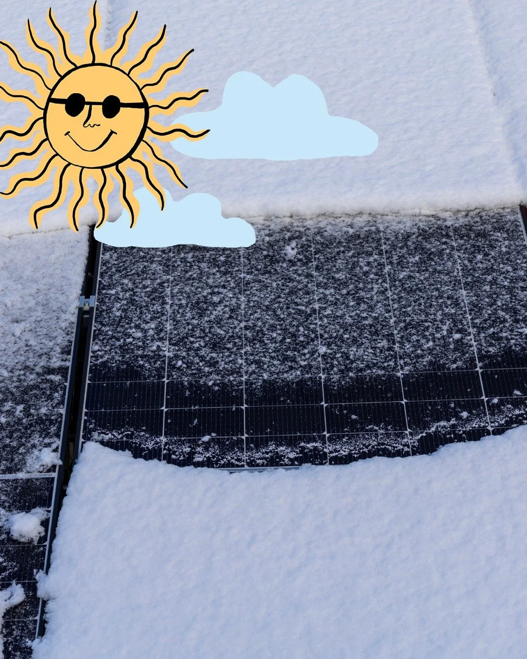 With another wintery blast hitting us you might be asking yourself...
Are are solar panels still a good idea in winter? ☀️🌨️

Well... PV cells love cool air. Lower temperatures actually boost efficiency, which means crisp, sunny winter days can deli