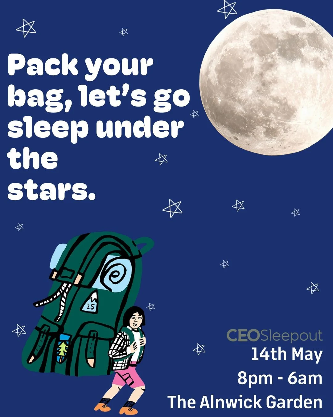 🌙Happy World Sleep Day! 💤 
What better day to share with you that we are coming together for one powerful reason: we can do more.

For one unforgettable night beneath the stars, we&rsquo;ll be joining compassionate people from across Northumberland