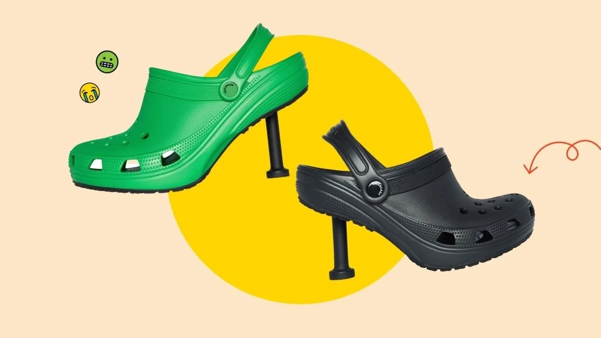 stiletto crocs