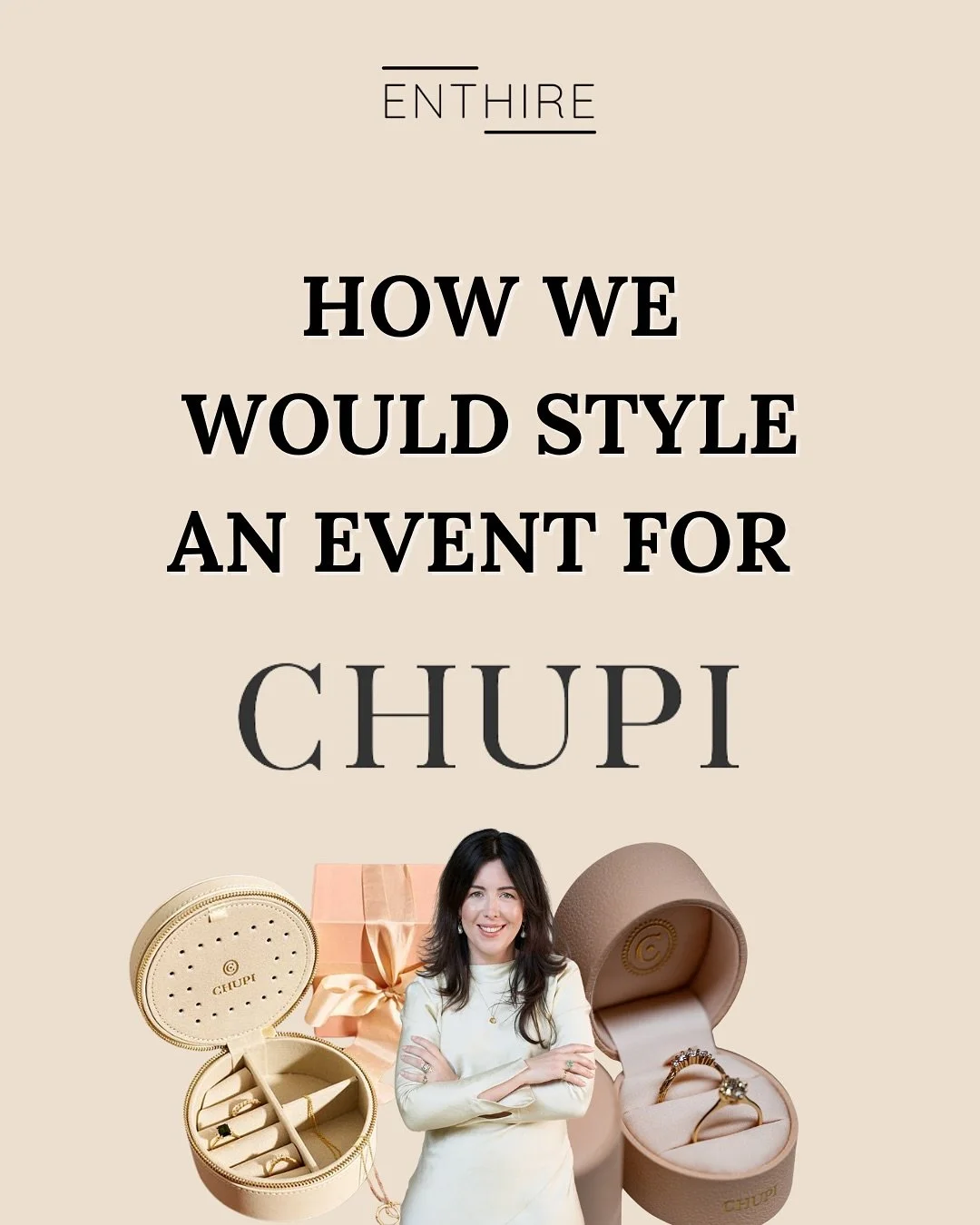 Who doesn&rsquo;t love jewellery, especially when it comes wrapped in iconic pinks, warm golds and those soft velvets Chupi is known for.

We had so much fun putting this concept together, and even more so because it was for an Irish brand we genuine