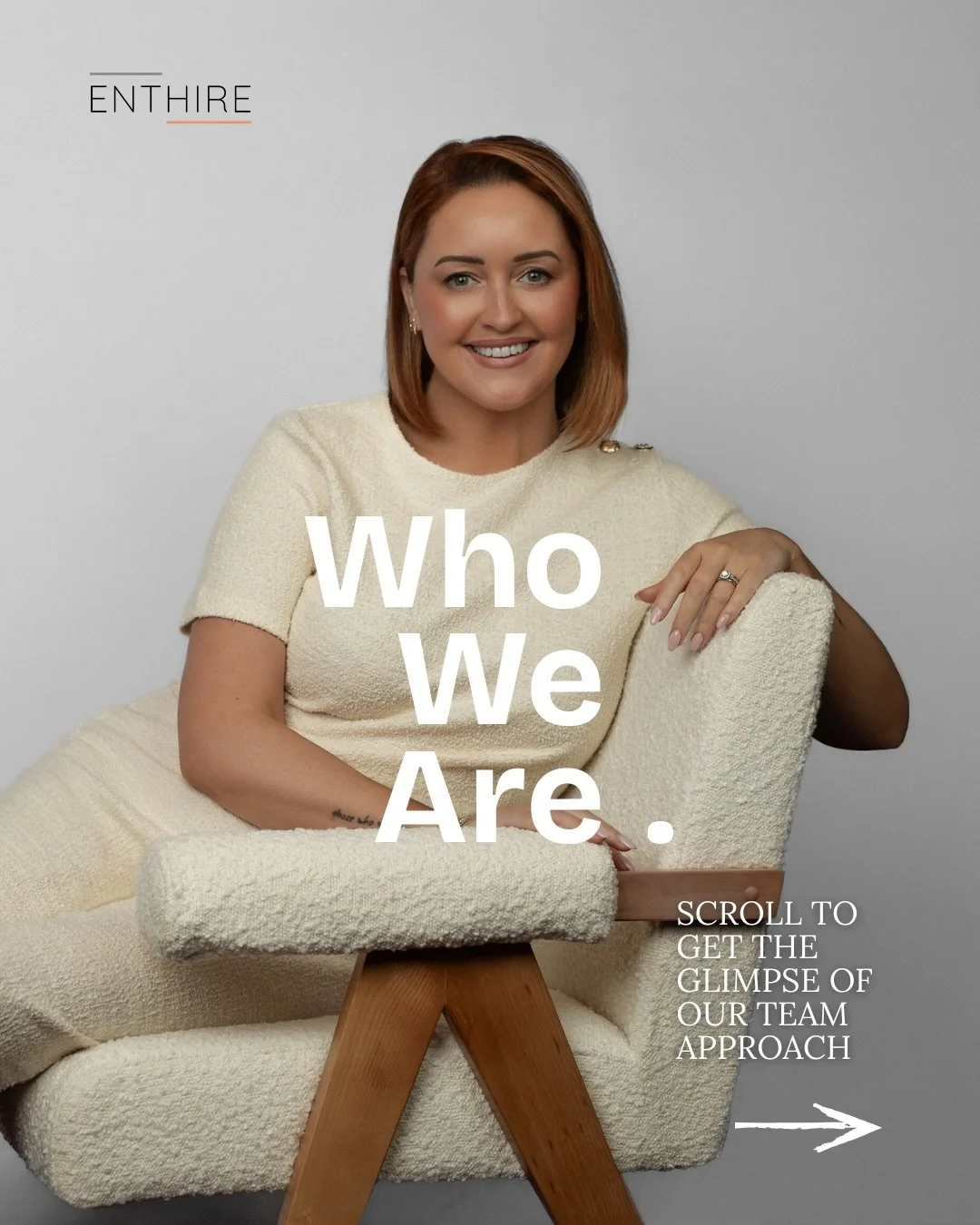 It&rsquo;s Jan, so it&rsquo;s time to reintroduce ourselves ⬇️

We&rsquo;re Enthire.

A luxury furniture hire company that started because there was a real gap in the Irish events industry for design forward furniture and a team that actually shows u