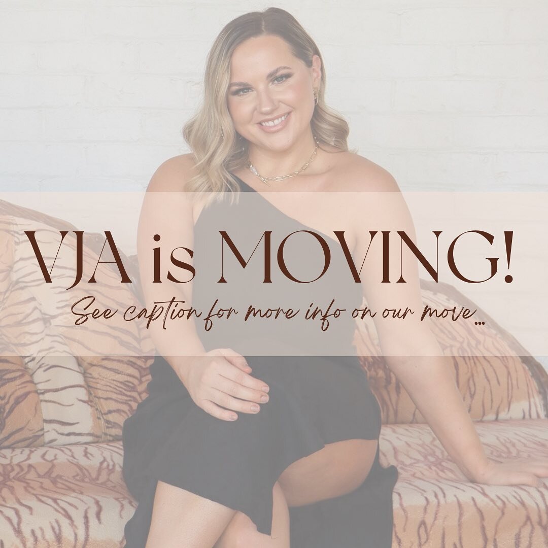 My next chapter&hellip; 🤎 VJA is MOVING! - 10 minutes down the road 😉
Starting from June I&rsquo;ll be working out of a beautiful studio in Penguin alongside Inca at @tonicbeauty_ and will be sharing my space with another beautiful soul who will be