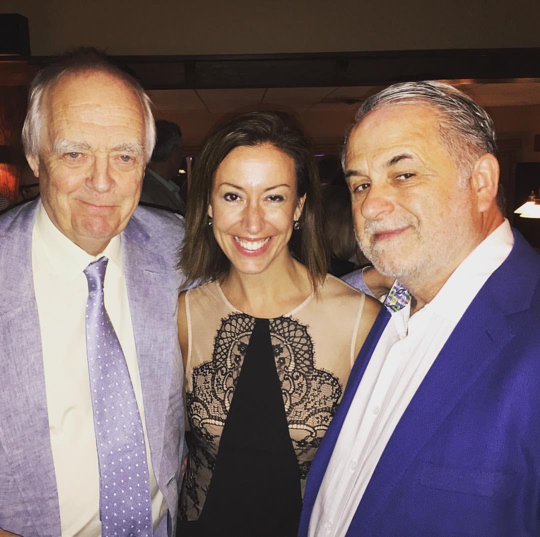  Opening Night of   From Here To Eternity   with Sir Tim Rice and my agent, Bruce Dean. 