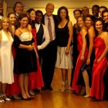  John Lithgow, Linda Eder, and the company of   Celebrate Broadway     at The Kennedy Center. 