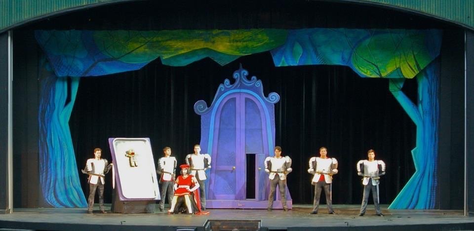  Production Shot of   Shrek: The Musical   ,  at TUTS. 