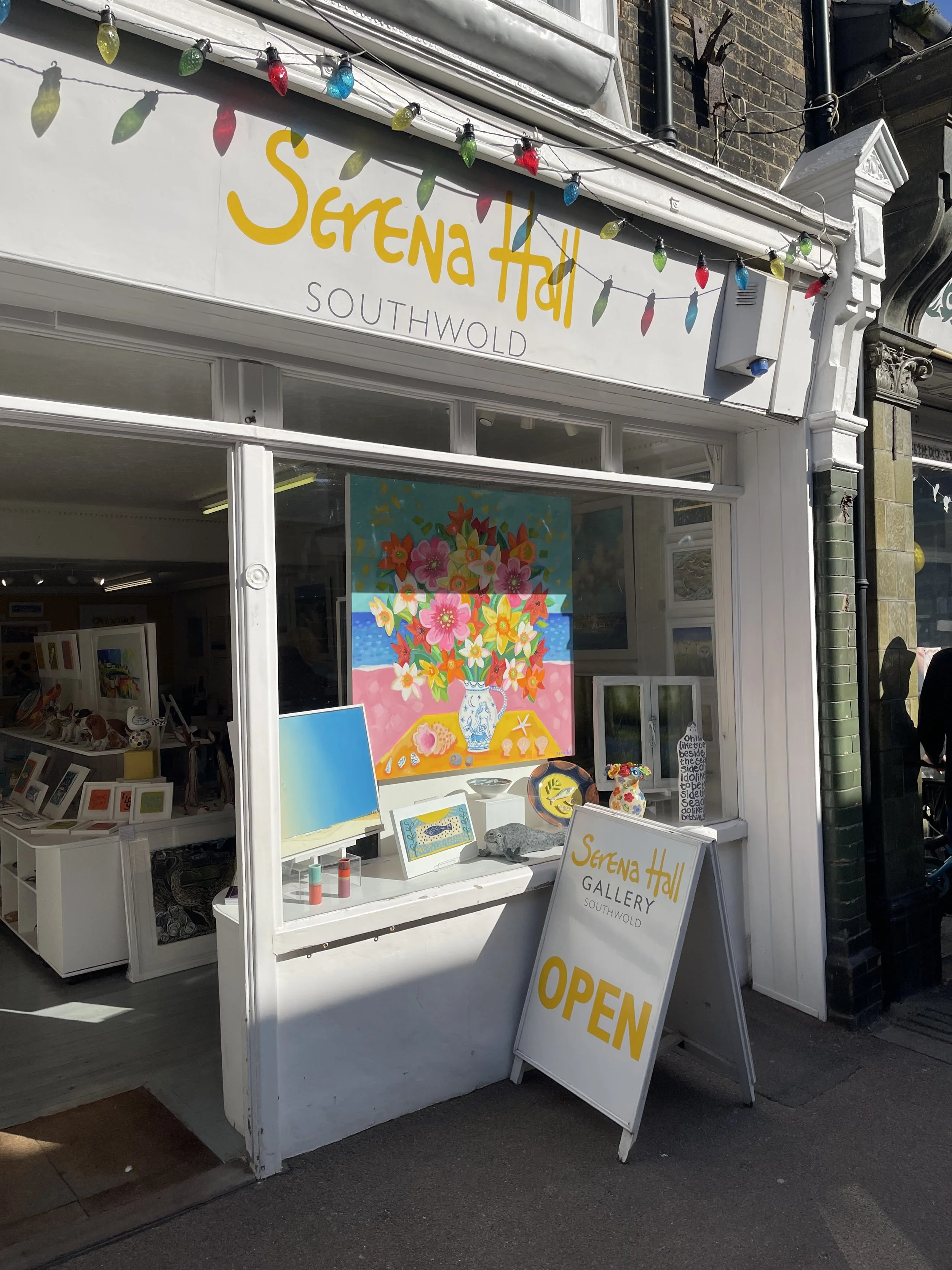 My gallery in Southwold full of new Spring work