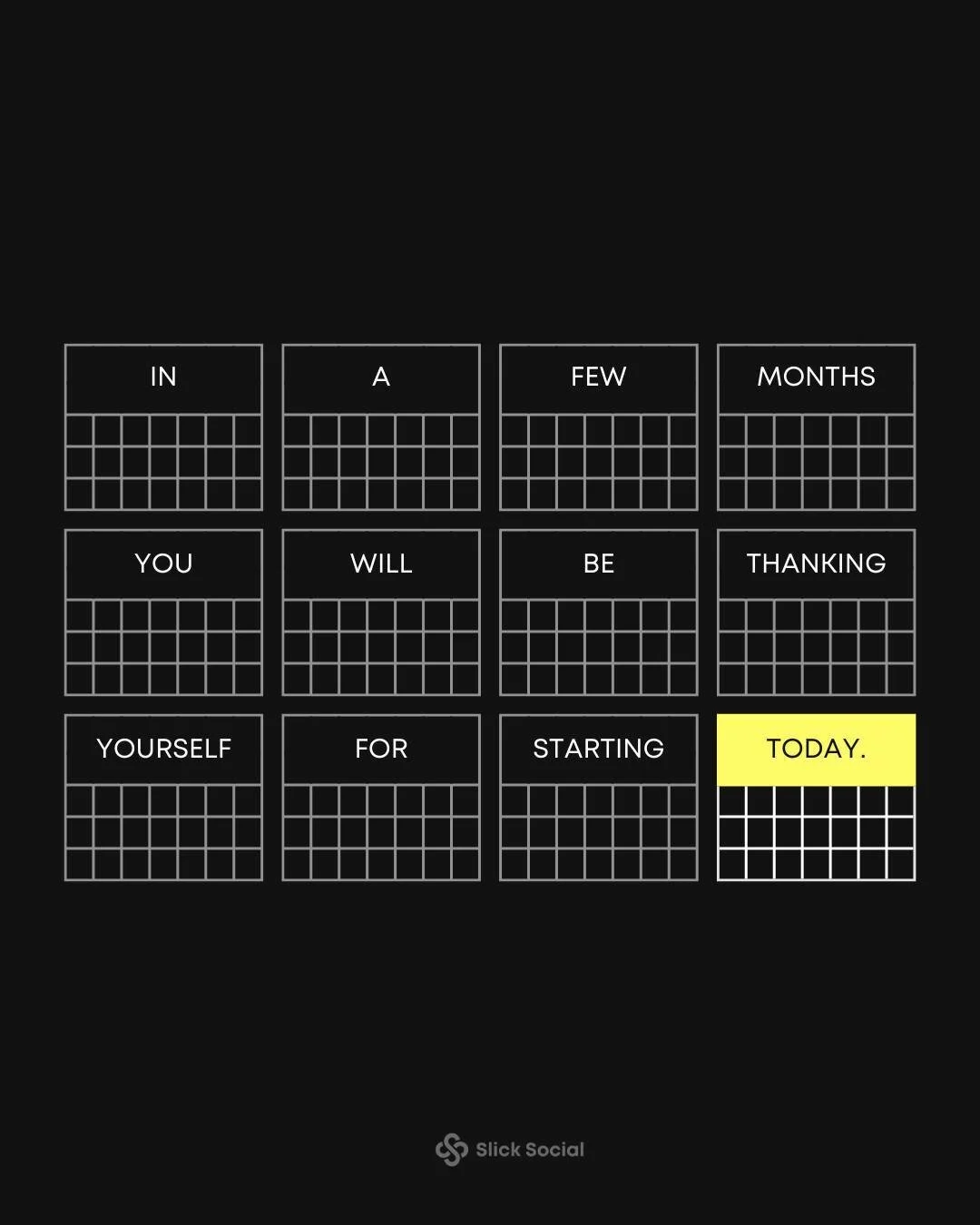 ⁠
Day by day, post by post. 🗓️⁠
⁠
Remember that organic social media is a journey, not a sprint. ⁠
It is the compounded efforts of days, weeks and months that create success on organic social media.🌱⁠
⁠
Stay consistent, create authentically, and wa