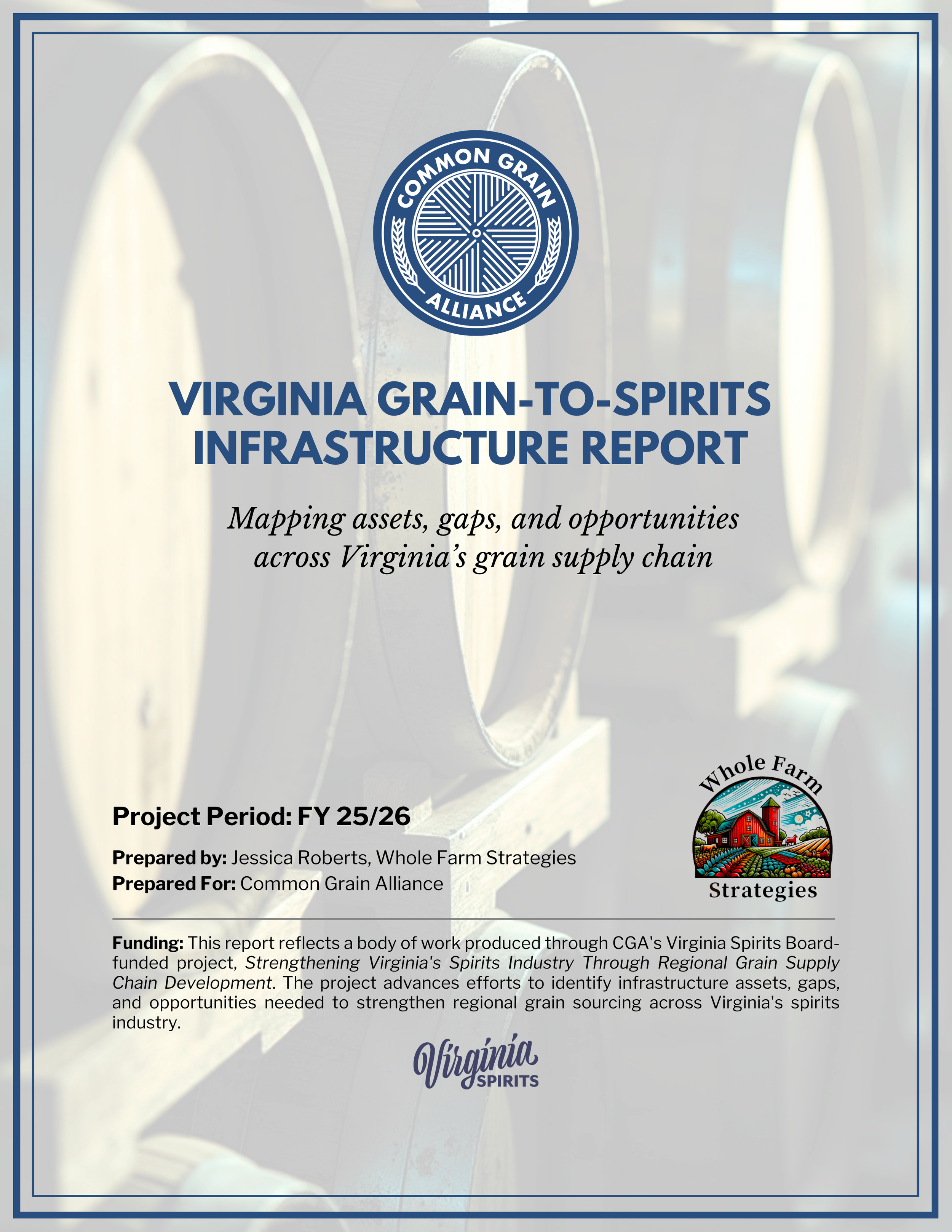 VA Grain-to-Spirits Infrastructure Report