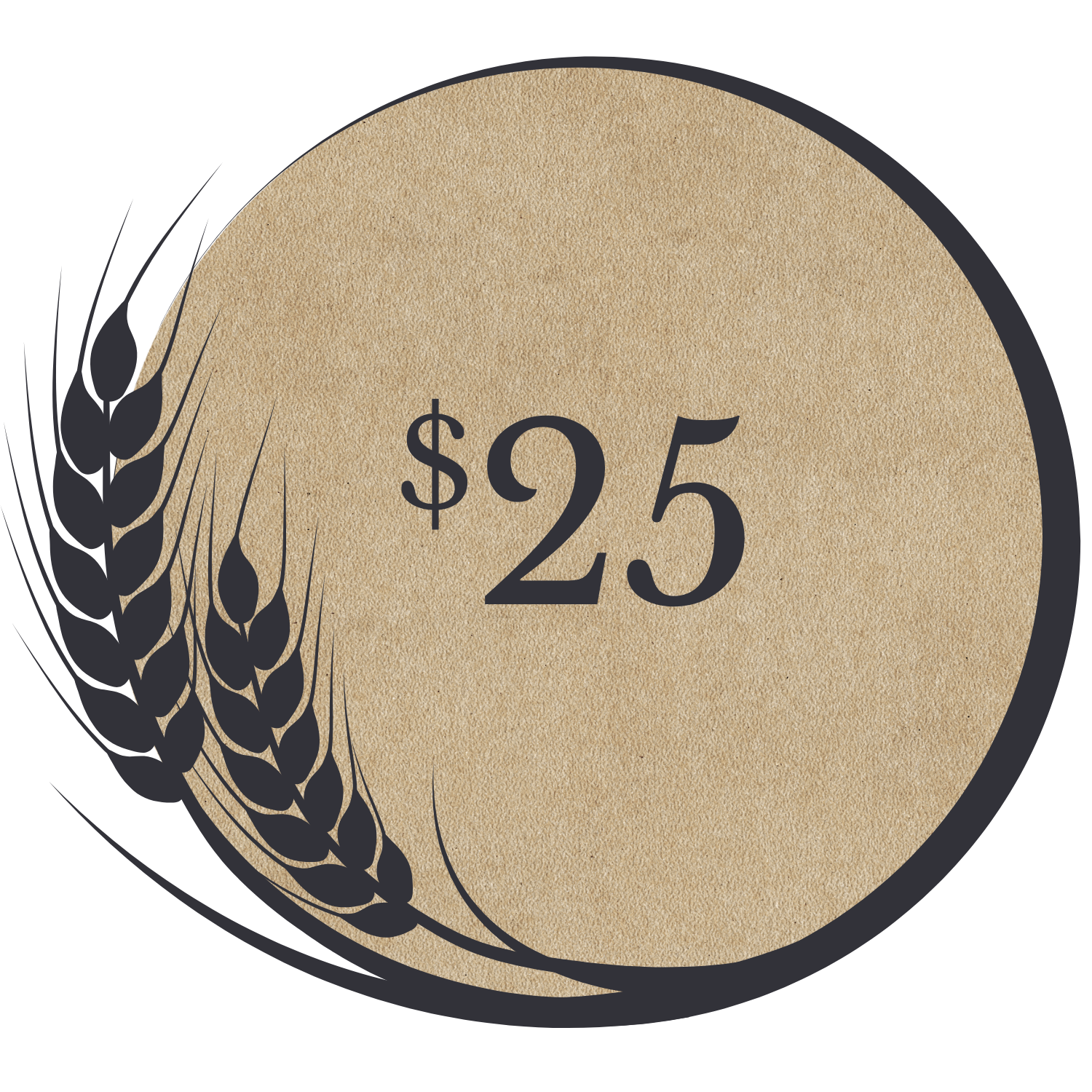 $25