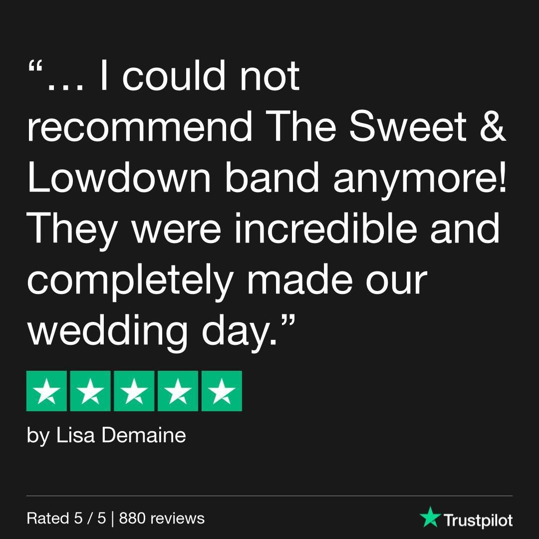 Thanks Lisa 🥳

Review via @functioncentral's Trustpilot. 

#weddingband #trustpilotreviews #weddingreviews