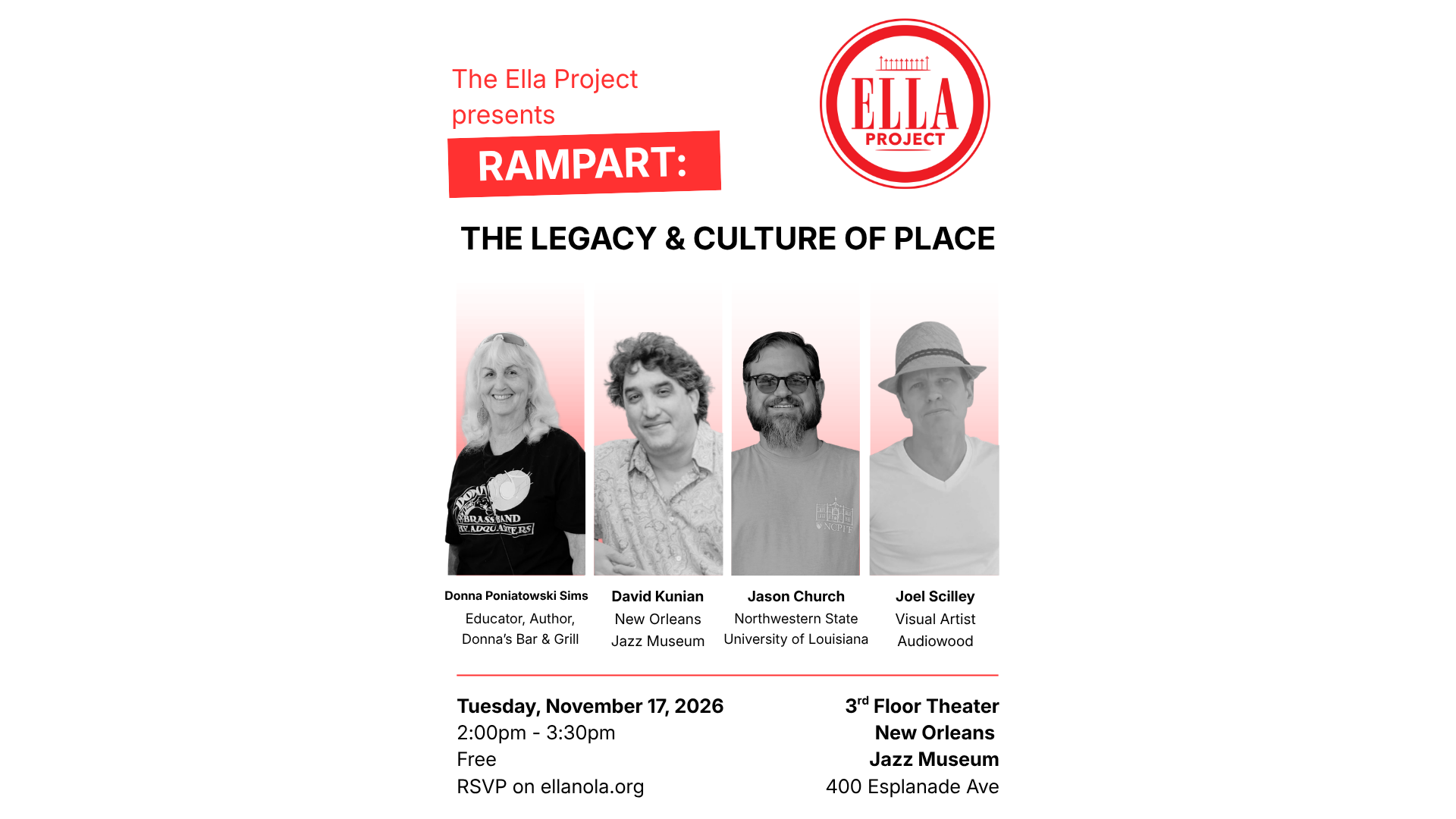 Rampart: The Legacy and Culture of Place