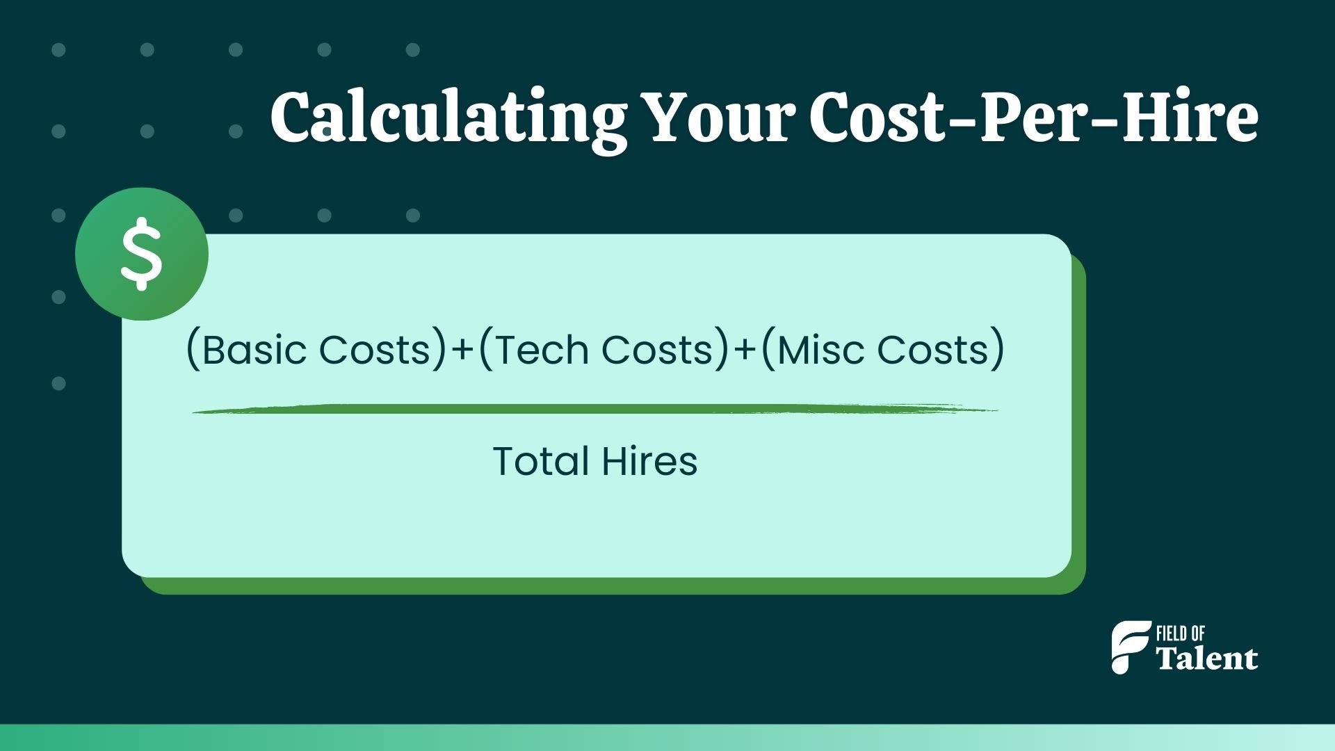 Calculating Your Cost Per Hire