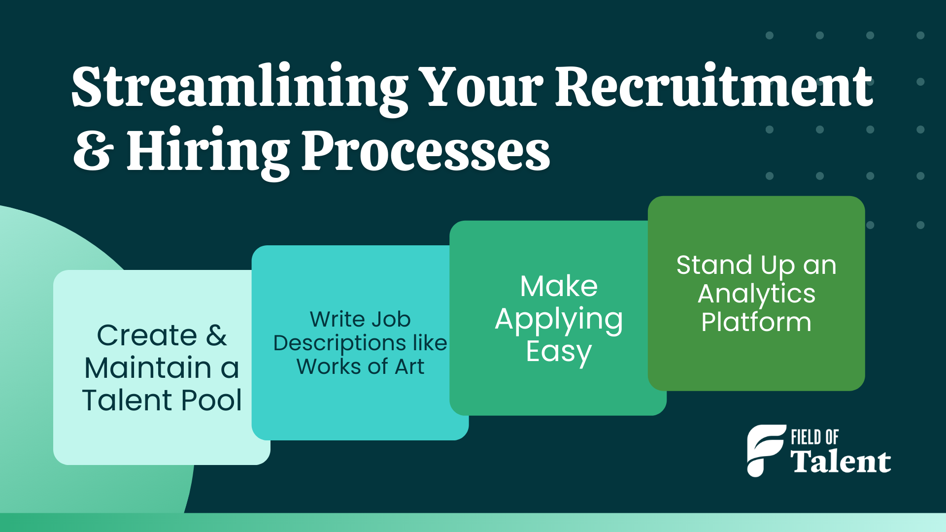 4 Steps to Streamline Your Recruitment & Hiring Processes
