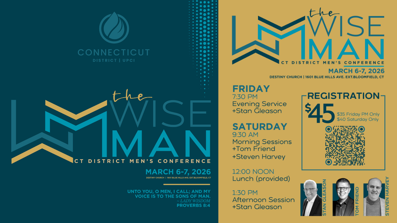 CT District Men's Conference | the Wise Man
