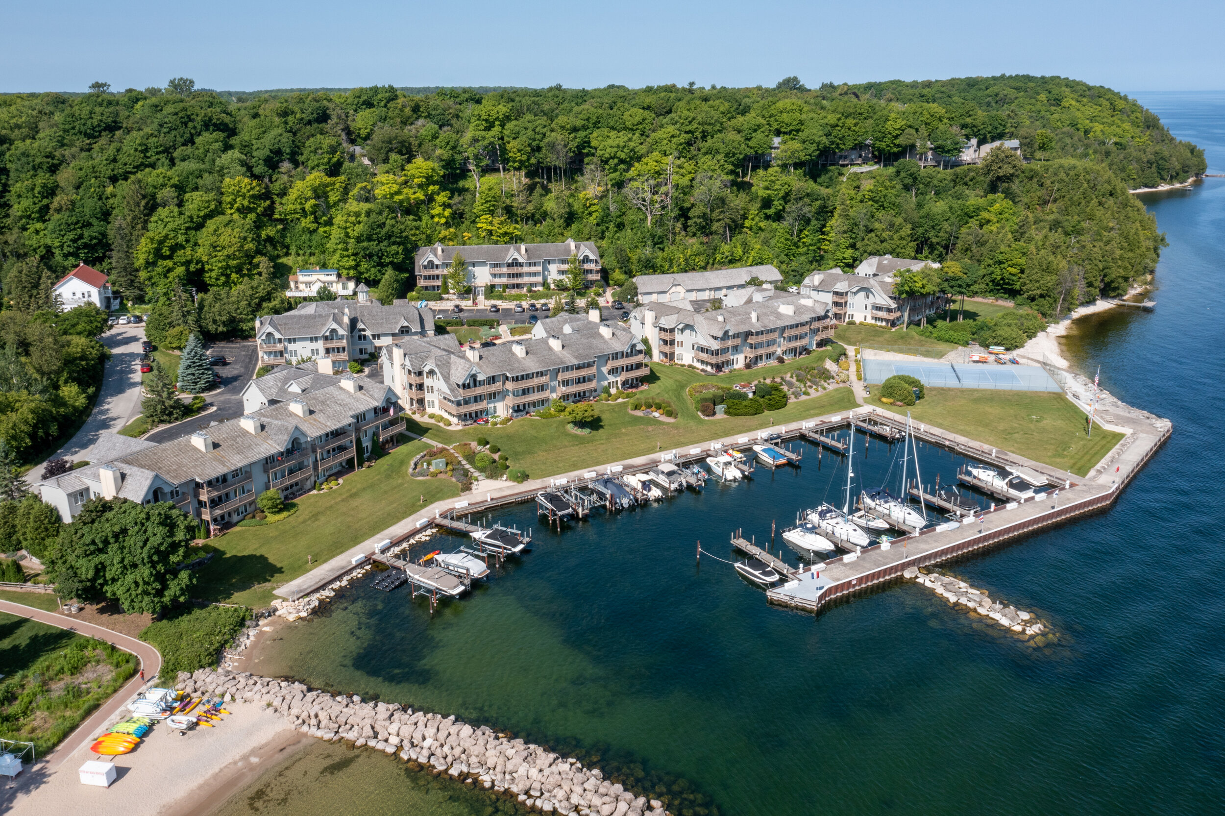 sister bay yacht club condos for sale