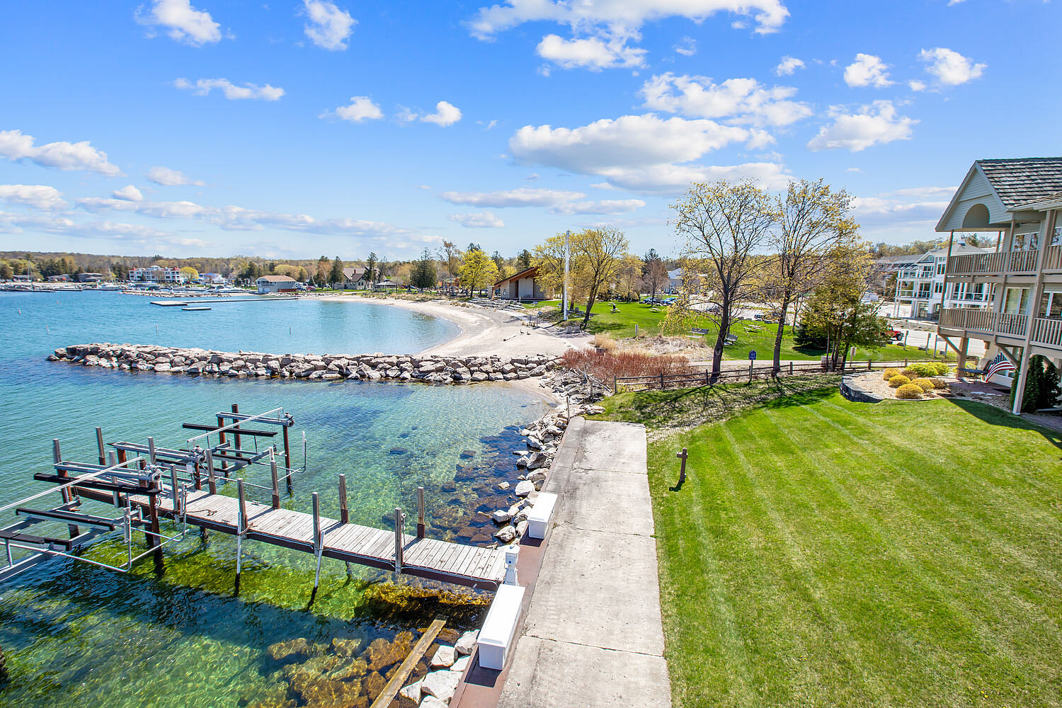 yacht club at sister bay