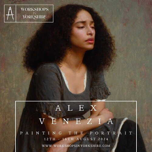 🏆ALEX VENEZIA IS BACK FOR 2024🏆

Alex will teach his unique, step by step approach to painting the portrait from life. His proven method emphasises working in layers, rather than Alla prima, allowing for greater control and refinement of the final 