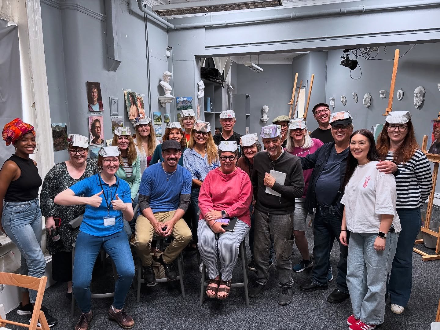 This is a small glimpse into the fun we&rsquo;ve had with @jeff_hein_art this week. I&rsquo;ll post more over the weekend, but for now, we all need some rest! 

What a way to kick off Season 8. Safe travels home to all of our lovely student. This tim