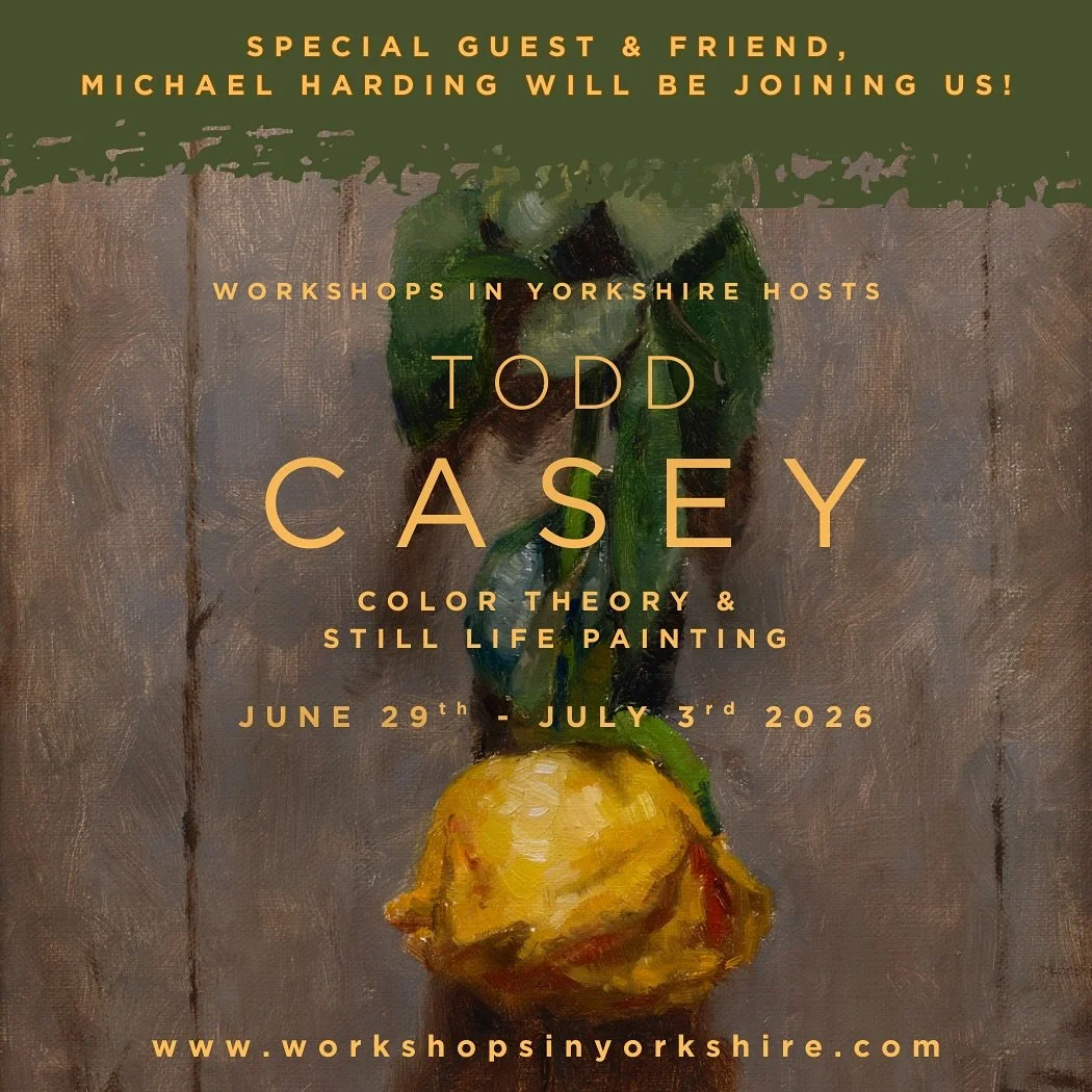 Excited to announce that the one and only @mhpaints will be joining us for @toddmcasey &lsquo;s workshop next Summer!!! 

This will be a wonderful workshop focusing on Color Theory &amp; Still Life Painting. 💫 

This workshop will encompass lectures