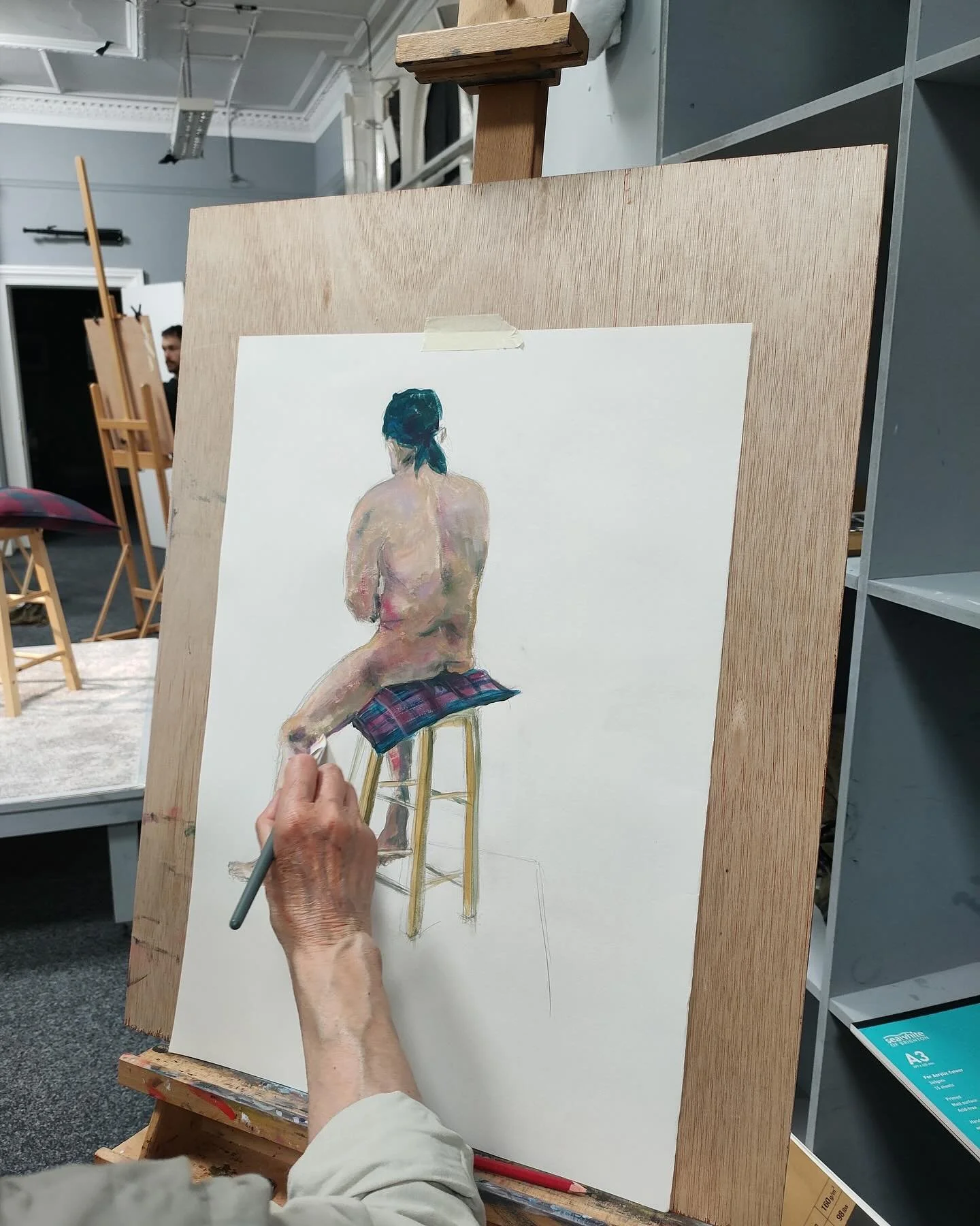 Join us tonight from 5pm at the @workshopsinyorkshire HQ for our life drawing class!&nbsp;&nbsp;

We have stocked up, if you don&rsquo;t have supplies! The models booked - lights are ready &amp; we are getting excited to welcome you all back.

Mark w
