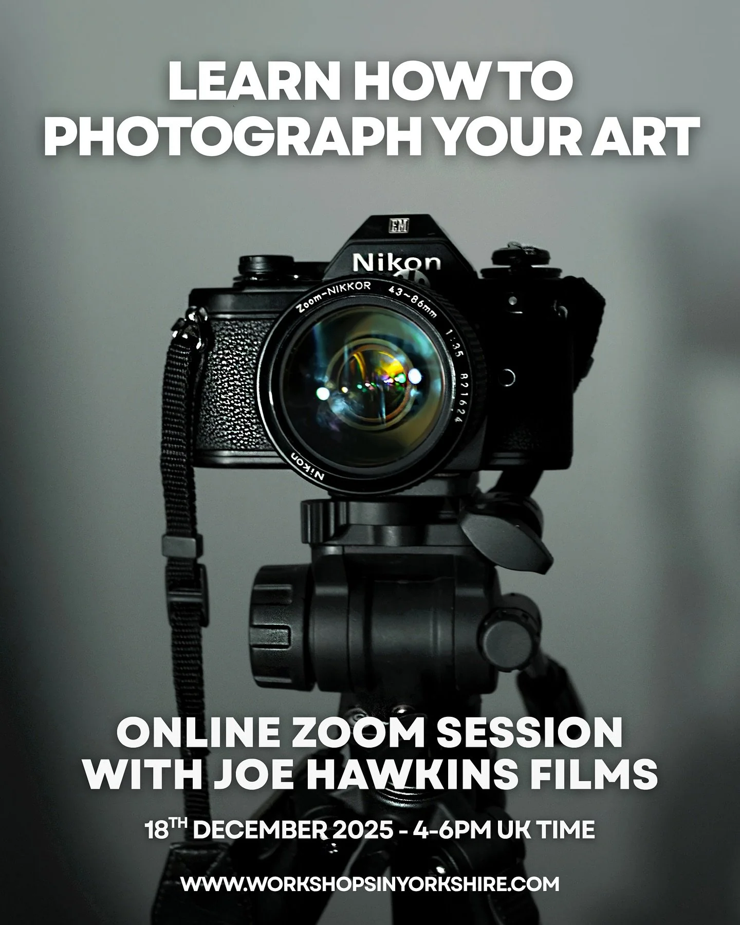 Our last live stream of the year! 🎥 
(And a first for us to have @joehawkins_films in front of the camera!!!) 

You have no idea how many times I&rsquo;ve asked Joe to do something like this for us all&hellip; and he&rsquo;s FINALLY said he would. P