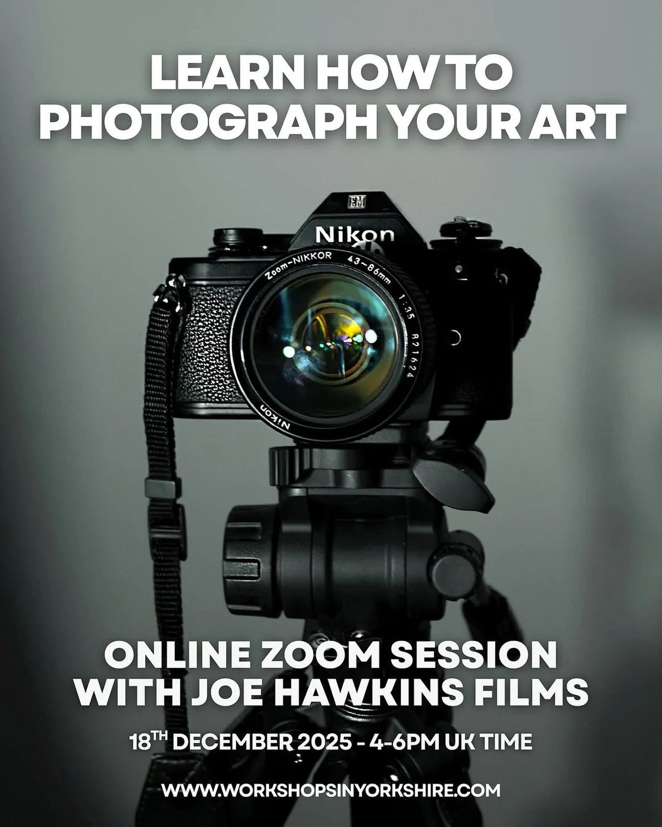 📸 COMPETITION TIME! 📸 

To celebrate our final live stream of the year tomorrow, you could win a free place on the session (don&rsquo;t worry if you can&rsquo;t be there it&rsquo;s being recorded!)&hellip;

All you need to do is tag a friend and co