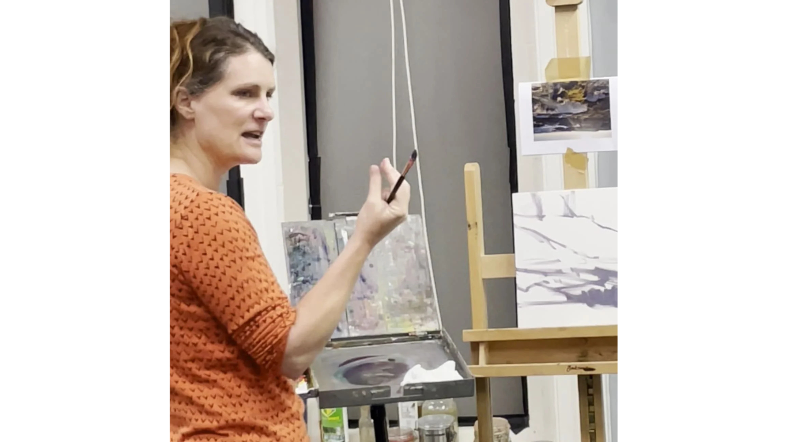 Jenny Aitken Painting Light in Oils