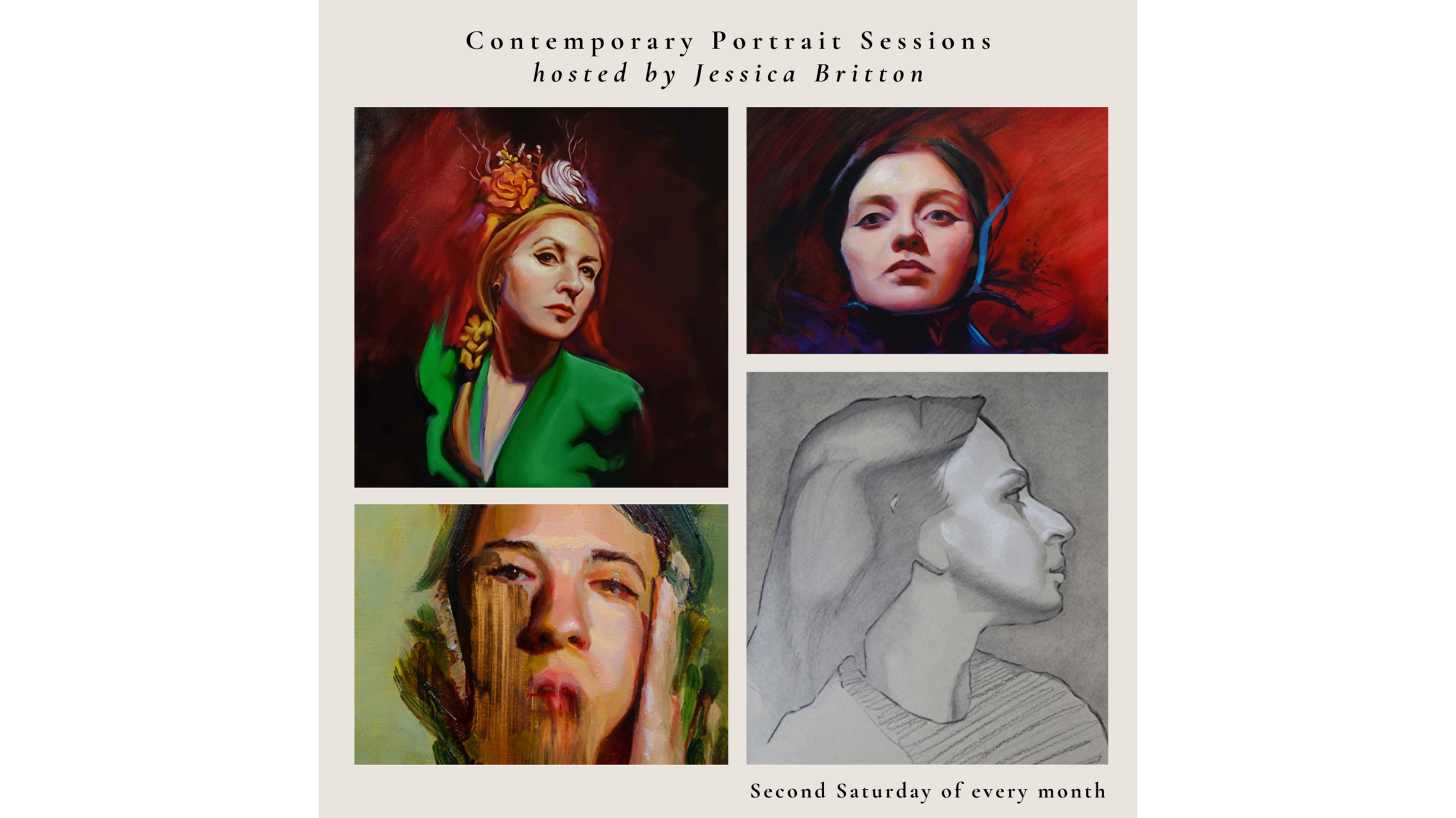 Contemporary Portrait Sessions - hosted by Jessica Britton