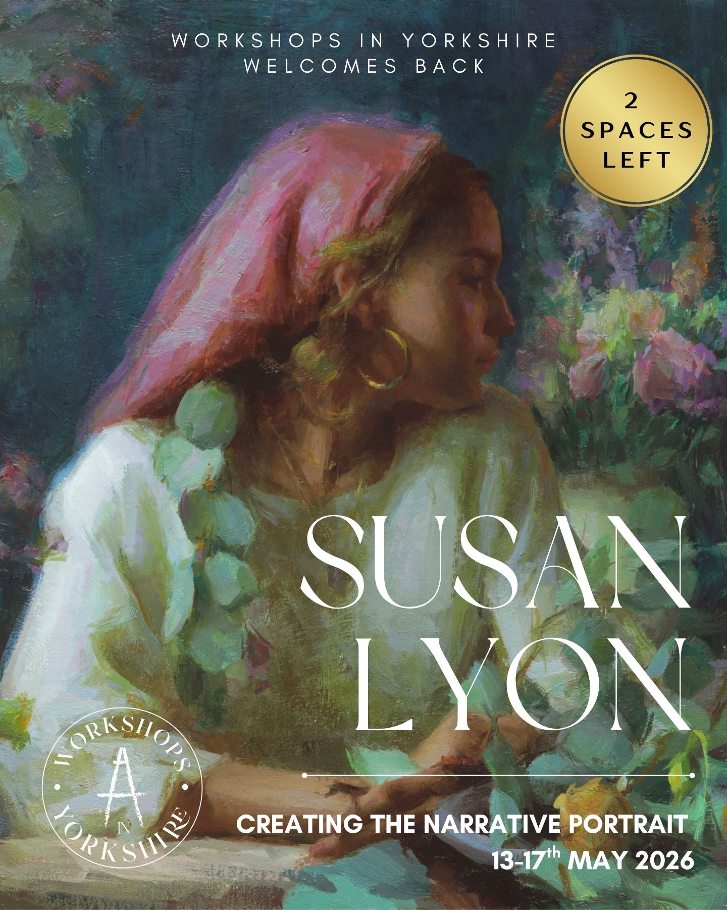⚡️ONLY TWO SPACES LEFT!⚡️

Join us with @lyonfineart and @scott_burdick_fine_art - there&rsquo;s still two months to go! We can help you with affordable accommodation &amp; a payment plan is available, just ask! 

It&rsquo;s going to be wonderful to 