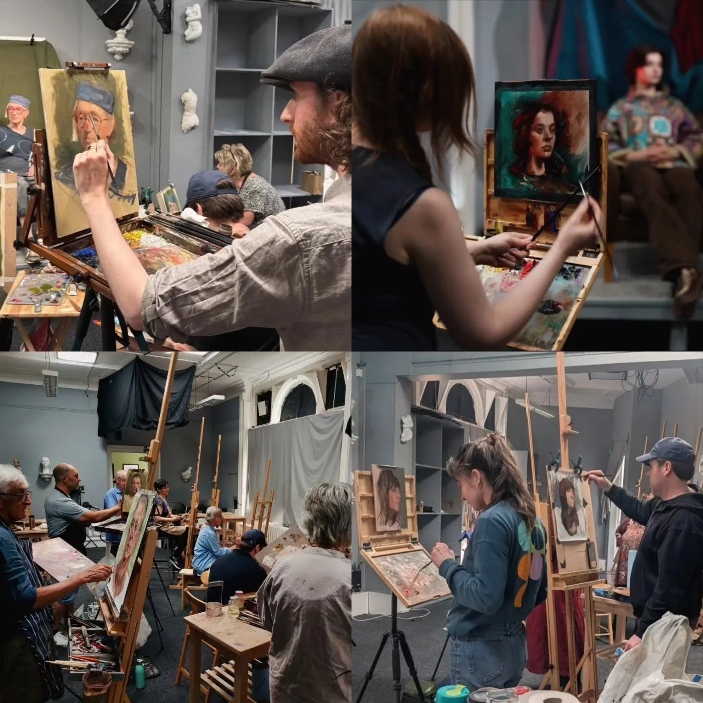 We've got your portrait fix covered over the summer months!

Come along and draw or paint the portrait from life. 10am-4pm

Join @jessicabrittonart on the second Saturday of every month! Next one 11th July.

Join @lukethompson_art on the last Saturda