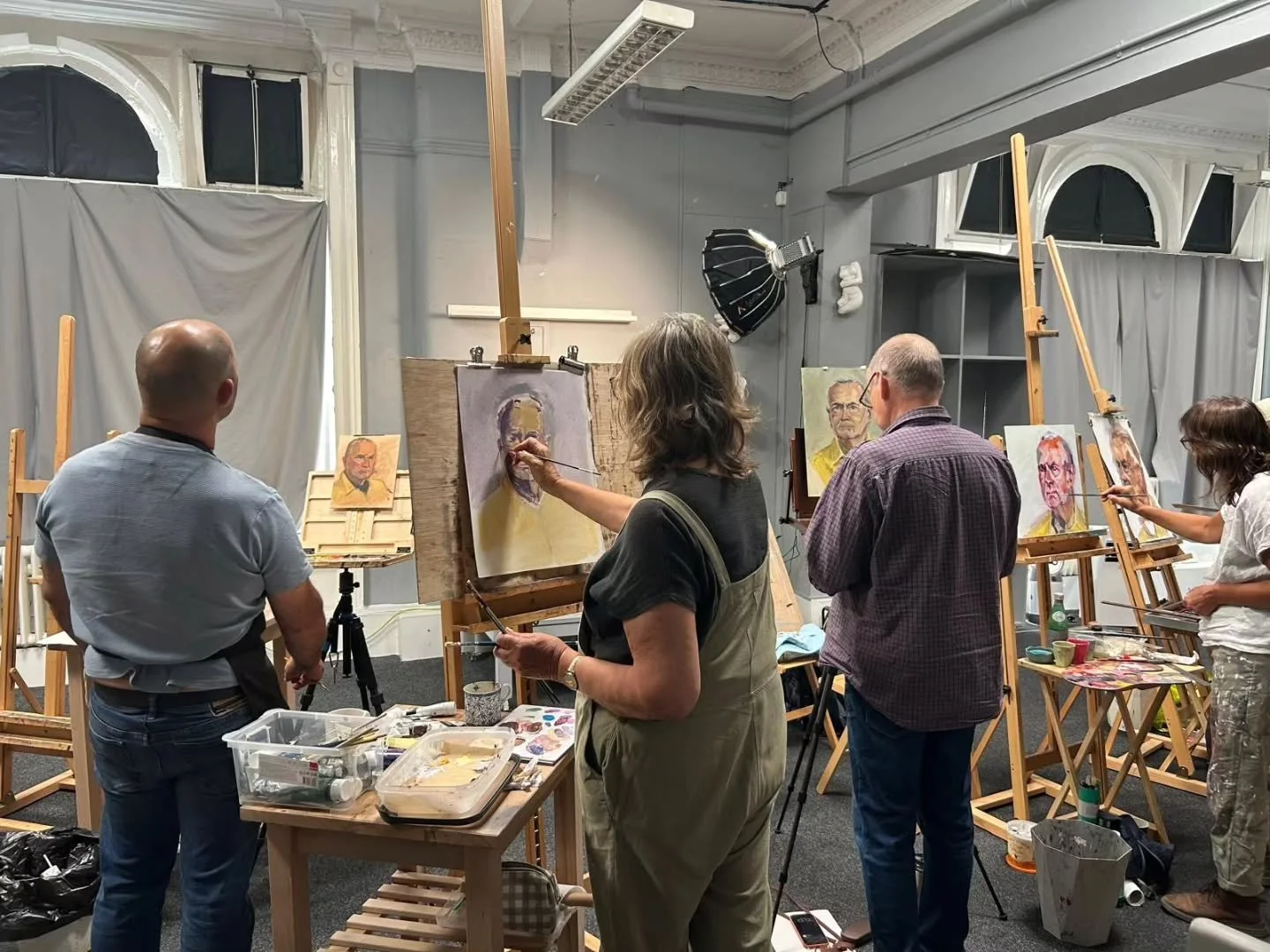 Saturday was a brilliant session, I was away so thank you very much @jonnylittle.art for stepping in to look after the show! Also to @chris_nightingale_art @_peterholt @hilarymccormac @kitson_richard @jinks.inks.art for attending, ace work. Thank you