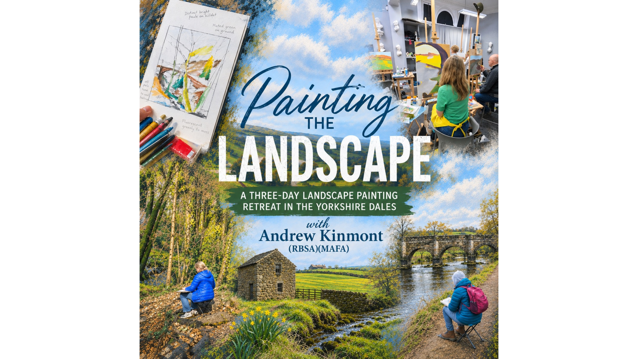 Painting the landscape with Andrew Kinmont