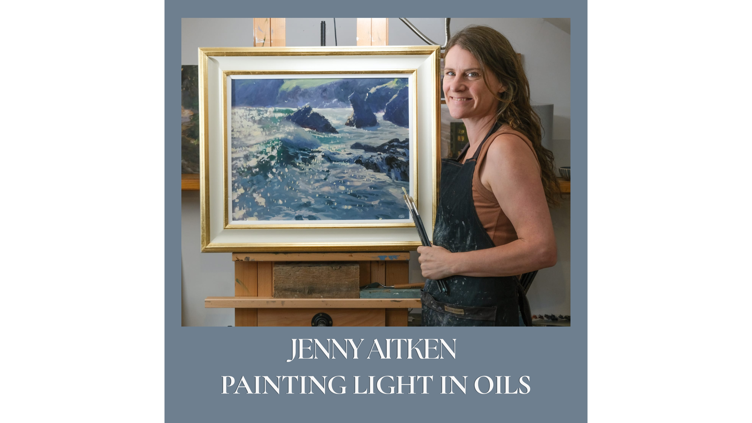 Jenny Aitken Painting Light in Oils