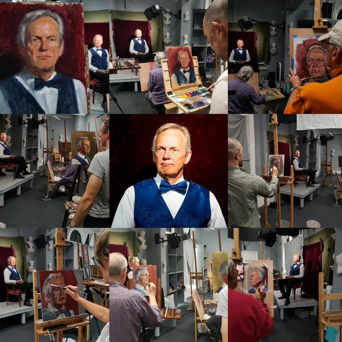 Thank you to @thirsklifemodel and to everyone who attended yesterday for making it a class session! A thoroughly enjoyable day of painting and drawing on the classical portrait session with @lukethompson_art 

We'll look forward to seeing you next ti