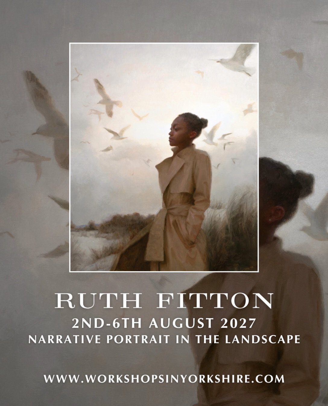 🎨 RUTH FITTON is back for 2027!

🚨 THIS WORKSHOP IS ALREADY HALF FULL 🚨 

After our sold out workshop last year, it wouldn&rsquo;t be right not to invite the lovely @ruthfittonportraits back to teach! Ruth studied with us back in 2018 and has been