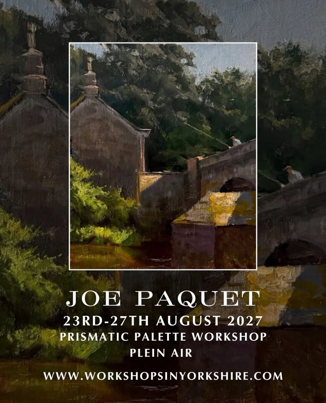 The one and only @paquetjoe is coming back for 2027! 

🚨 This workshop is already over half full! 🚨 

We will be heading out into the Yorkshire Dales again&hellip; and I can&rsquo;t promise that Joe&rsquo;s Yorkshire Tourette&rsquo;s won&rsquo;t co