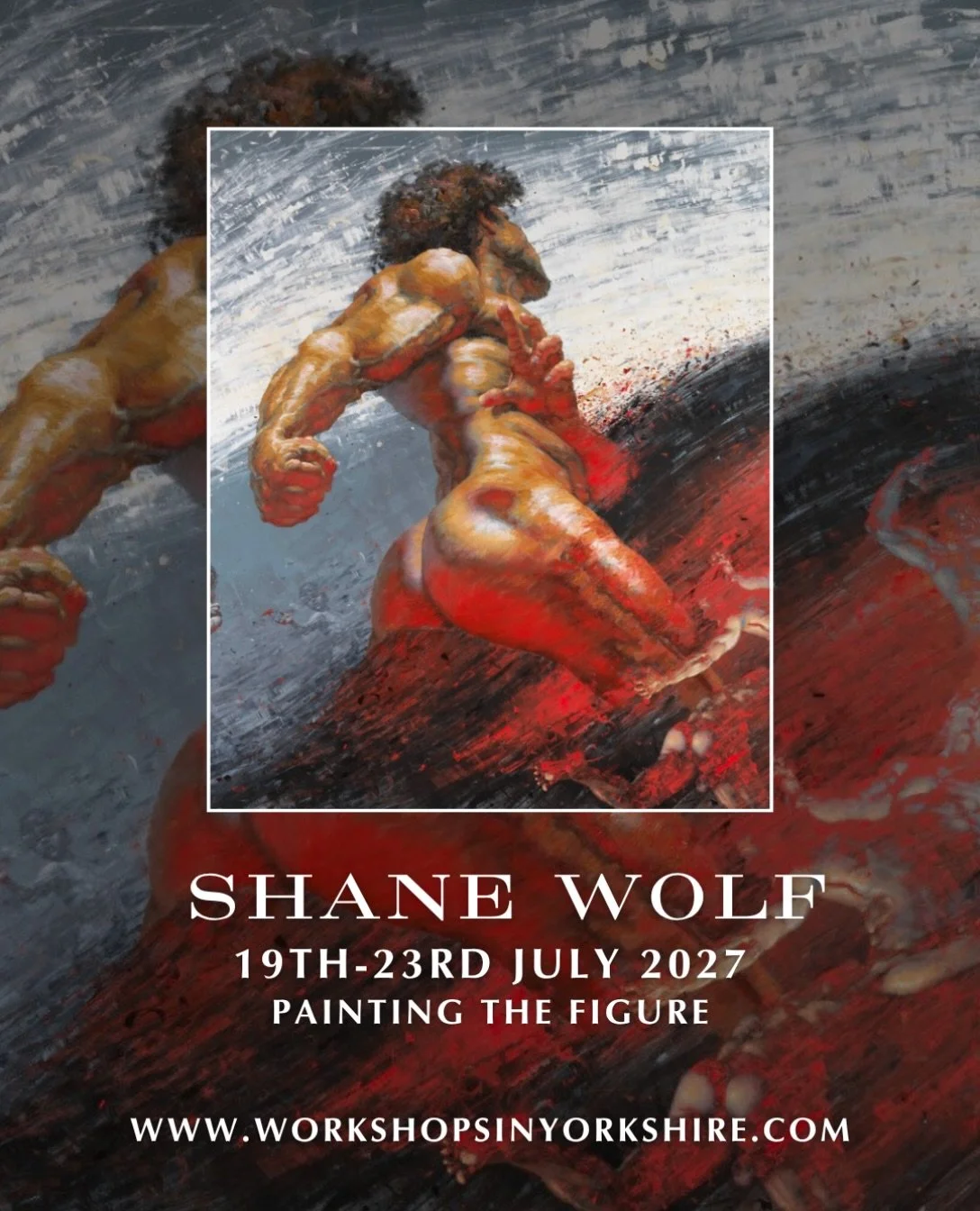 🐺 THE WOLF IS BACK 🐺 

Coming back for a third time, it&rsquo;s our good friend @shane.wolf.artist - this time teaching only in paint. We will work from incredible life models throughout the 5 days. The last two workshops sold out (of course!). 

?