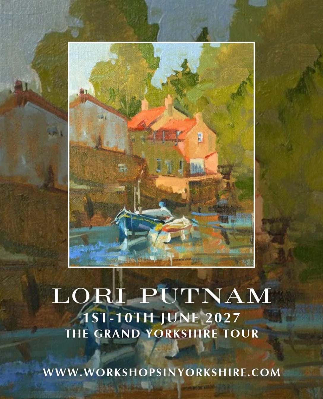 10 DAY - ALL INCLUSIVE - GRAND YORKSHIRE TOUR! With our wonderful friend @loriputnamart 🐑 🌊🎨🌳 

🚨 ONLY ONE SPACE LEFT FOR THIS WORKSHOP 🚨 

Next June, we are so excited to welcome Lori back to Yorkshire! We wanted to do things a little differen