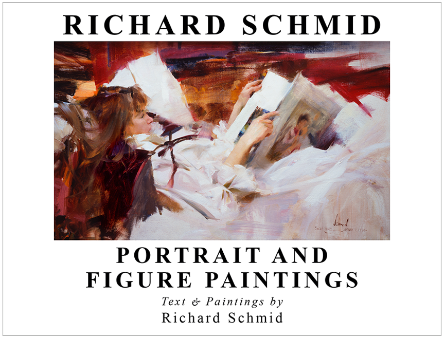 PORTRAIT AND FIGURE PAINTINGS - HARD COVER - RICHARD SCHMID