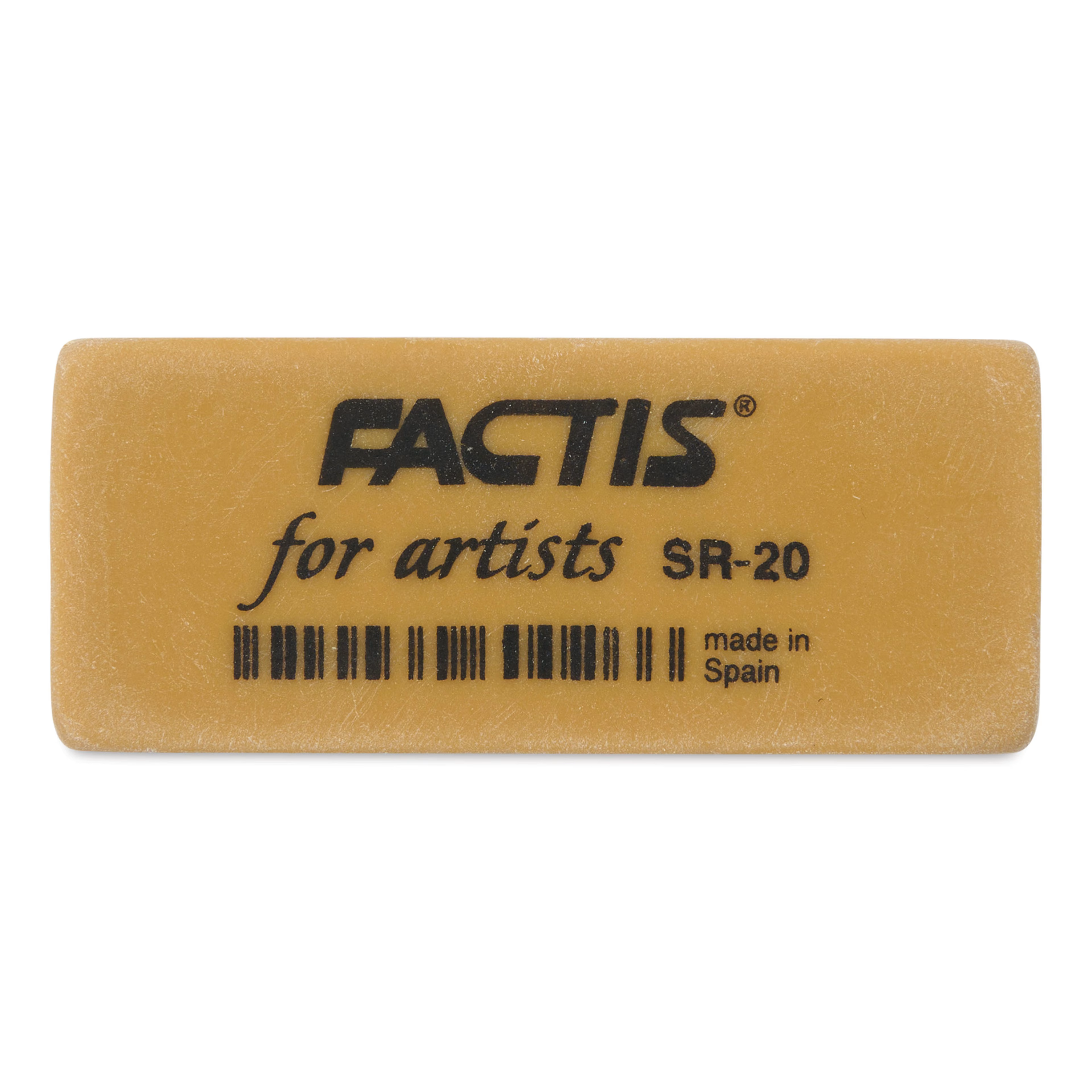 General Pencil Company: Factis Art Gum Eraser - Large, 2" x 1" x 1/2"