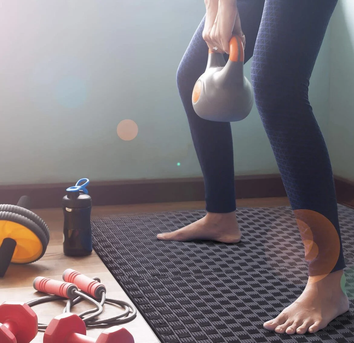 Someone was just asking me about my interlocking floor mats in my home gym and Prime Day is a perfect time to grab them.
