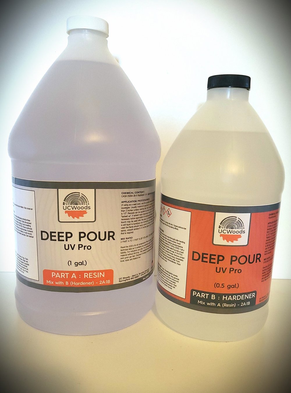 Deep Pour Epoxy Kit (1.5 Gallons)