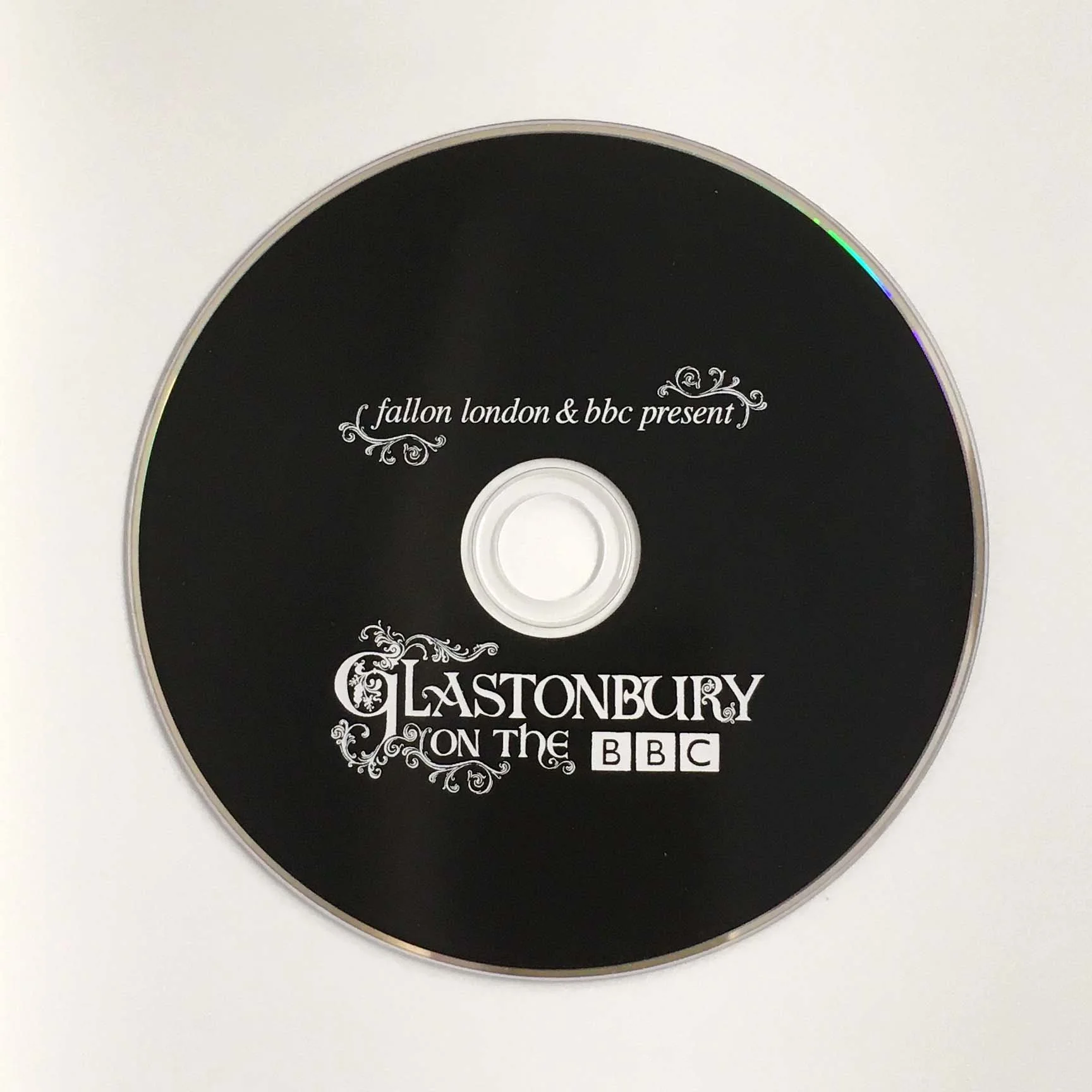 Silkscreen-printed DVD