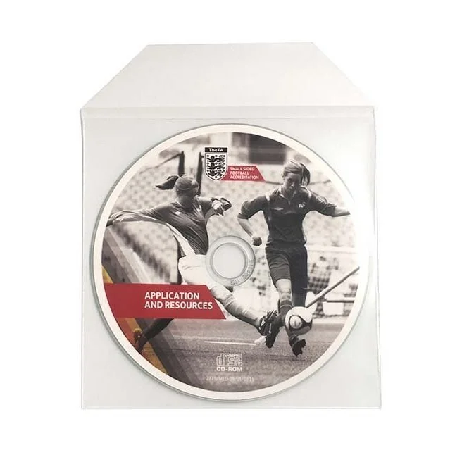CD in plastic sleeve