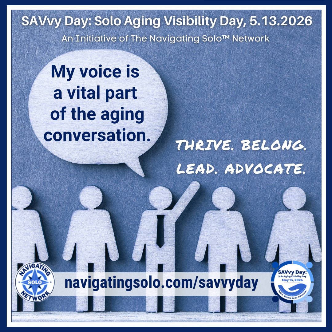 My voice is a vital part of the aging conversation.